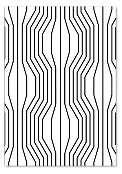 Üvegkép nyomtatás Geometriai vonalak