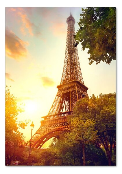 Üvegkép falra Párizsi eiffel-torony