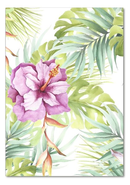Photo kép üveg Hawaii mintás