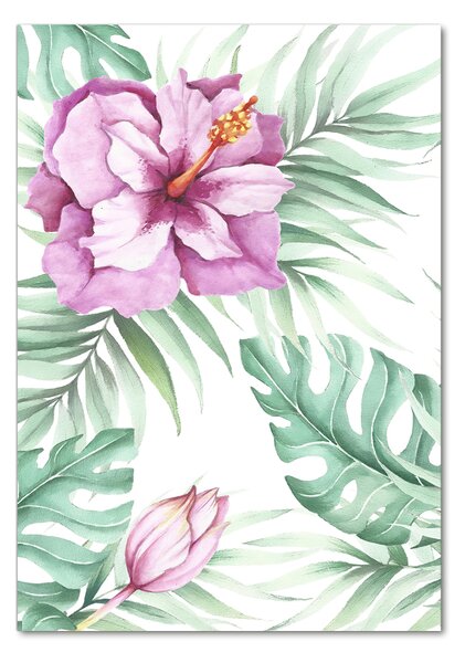 Photo kép üveg Hawaii mintás
