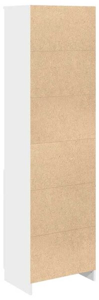VidaXL fehér szerelt fa magasszekrény 50x35x180 cm