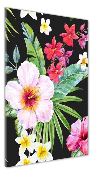 Photo kép üveg Hawaii mintás
