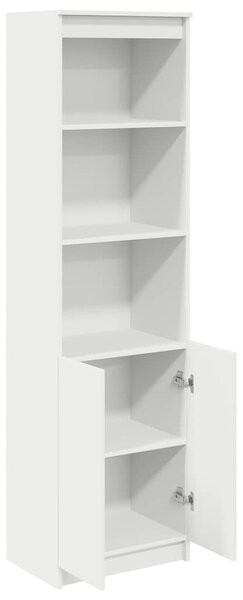 VidaXL fehér szerelt fa magasszekrény 50x35x180 cm