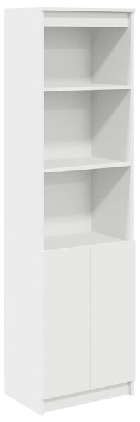 VidaXL fehér szerelt fa magasszekrény 50x35x180 cm