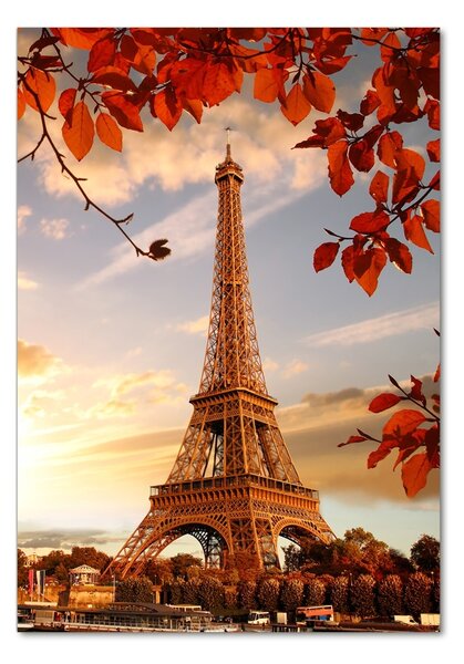 Üvegkép falra Párizsi eiffel-torony