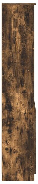 VidaXL füstös tölgy színű szerelt fa magasszekrény 50x35x180 cm