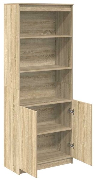 VidaXL sonoma tölgy színű szerelt fa magasszekrény 70 x 35 x 180