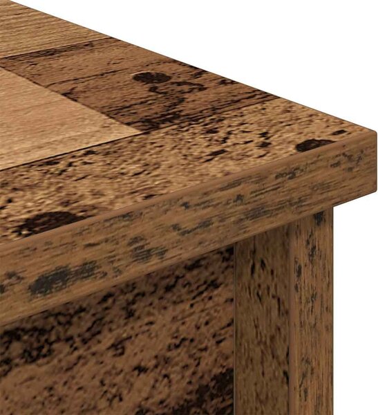 VidaXL antik fa színű szerelt fa magasszekrény 70 x 35 x 180