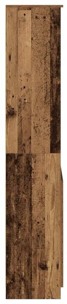 VidaXL antik fa színű szerelt fa magasszekrény 70 x 35 x 180