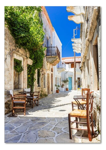 Üvegkép falra Naxos szigetén görögországban