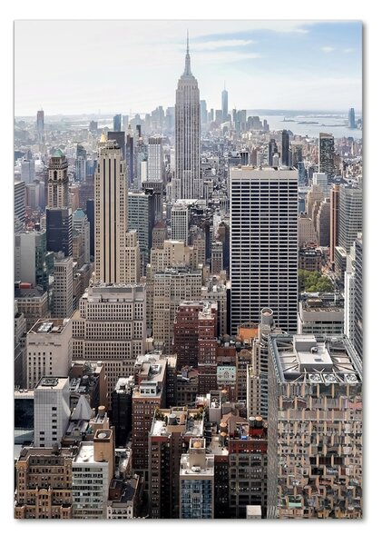 Üvegkép falra New york