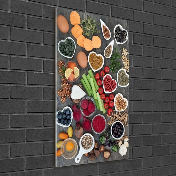 Photo kép üveg Egészséges étel
