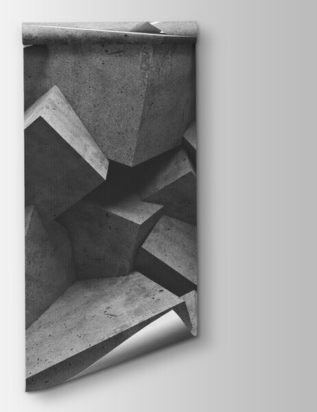 Fotótapéta Betontömbök halma, Geometriai 3D fotótapéta, Népszerű fotótapéta, u08929 - Tapeko.hu