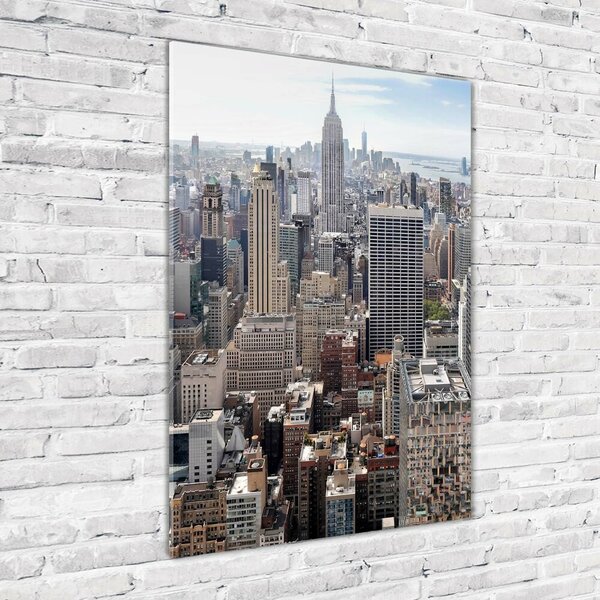 Üvegkép falra New york