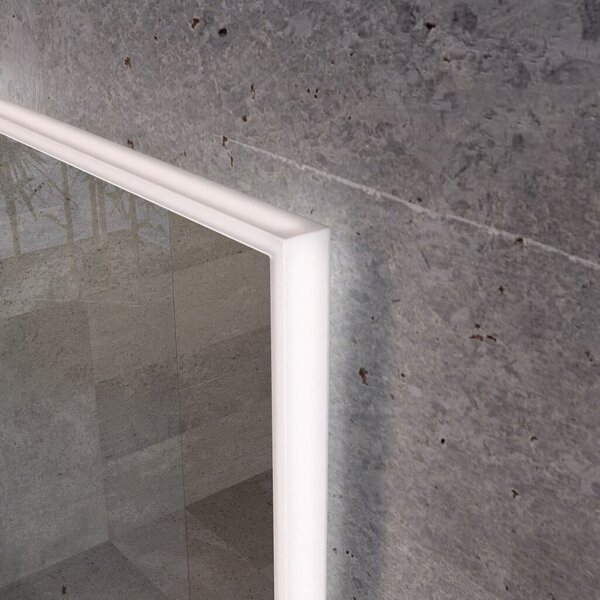 Welland Luxury-Line G770 LED tükör - fényerő + színhőfok állítás + páramentesítő + óra - 60 x 80 cm