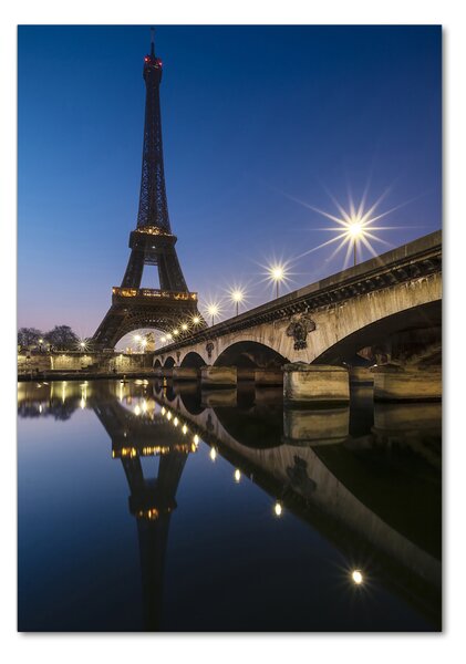 Üvegkép falra Párizsi eiffel-torony