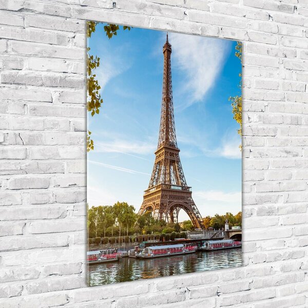 Üvegkép falra Párizsi eiffel-torony