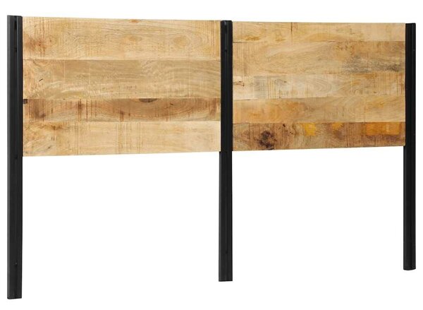 VidaXL tömör fa mangó és vas fejtámla 180 cm