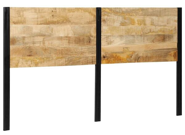 VidaXL tömör fa mangó és vas fejtámla 180 cm
