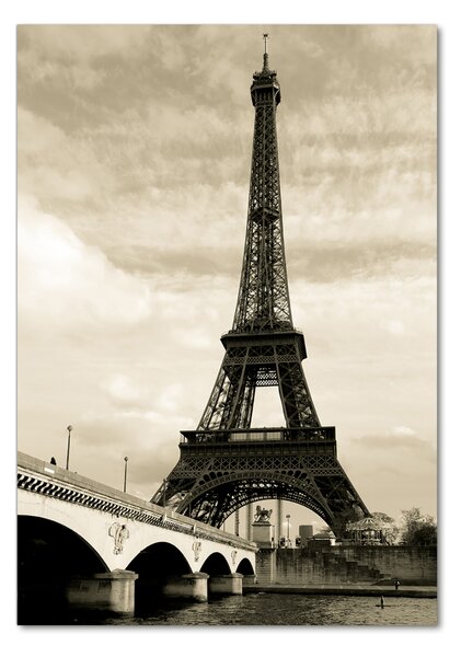 Üvegkép falra Párizsi eiffel-torony