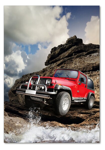 Üvegkép falra Off-road autó