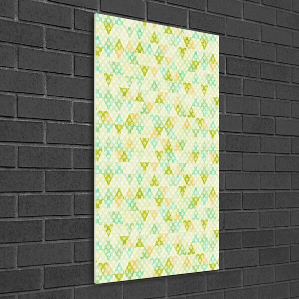Üvegkép nyomtatás Geometriai háttér