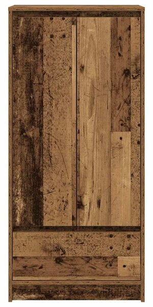 VidaXL antik fa szerelt fa szekrény fiókkal 55,5x34x119,5 cm