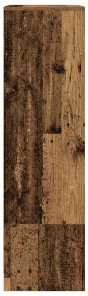 VidaXL antik fa szerelt fa szekrény fiókkal 55,5x34x119,5 cm