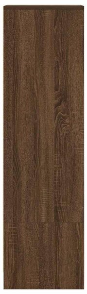 VidaXL barna tölgy szerelt fa magasszekrény 29,5x34x119,5 cm