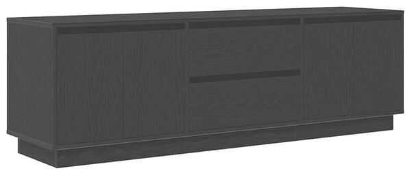 VidaXL fekete TV-szekrény LED-világítással 160,5x41x50 cm