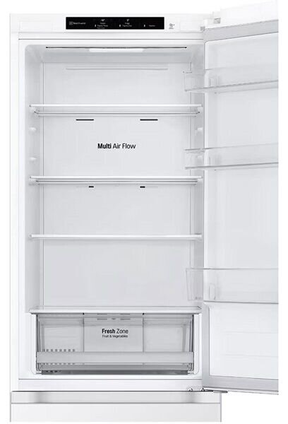 LG GBV21L0ESW alulfagyasztós No Frost hűtőszekrény, DoorCooling⁺™ technológia, 344L kapacitás