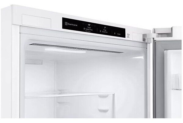 LG GBV21L0ESW alulfagyasztós No Frost hűtőszekrény, DoorCooling⁺™ technológia, 344L kapacitás
