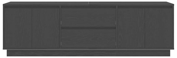 VidaXL fekete TV-szekrény LED-világítással 160,5x41x50 cm
