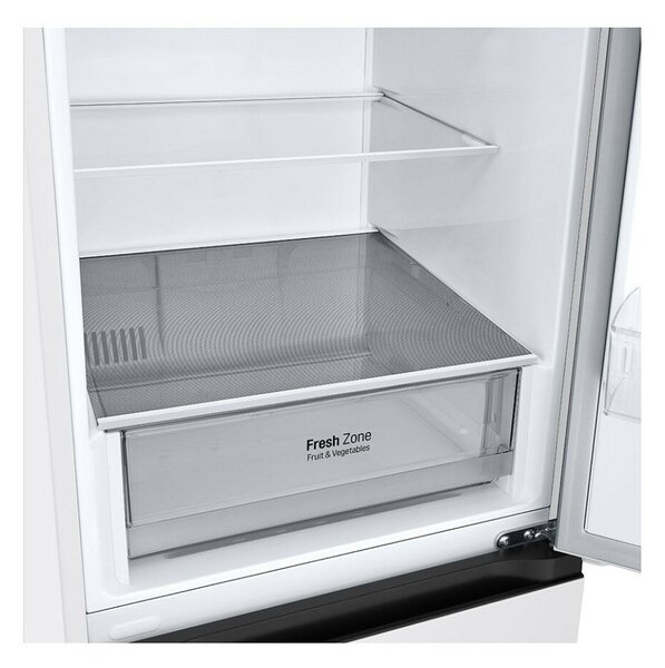 LG GBV21L0ESW alulfagyasztós No Frost hűtőszekrény, DoorCooling⁺™ technológia, 344L kapacitás