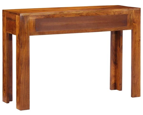 VidaXL tömör akácfa tálalóasztal 110 x 35 x 75 cm