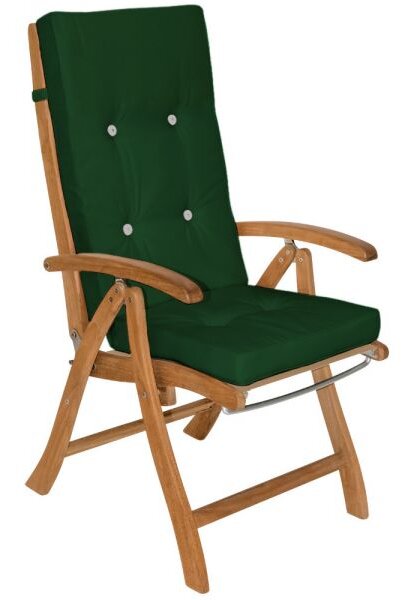 Detex® 6 x Velus párna 120x45x5 cm - zöld