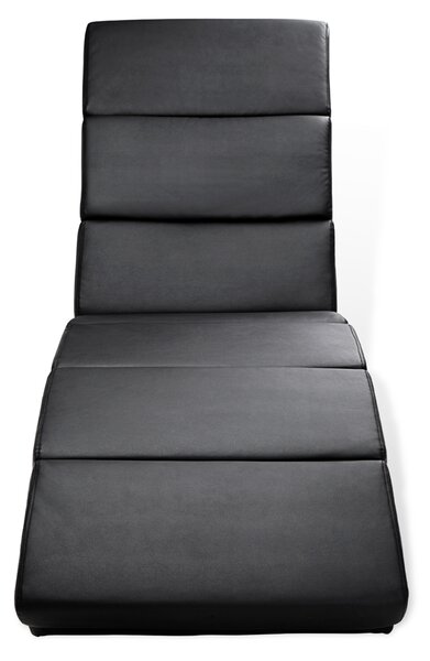 Casaria® London napozóágy - fekete