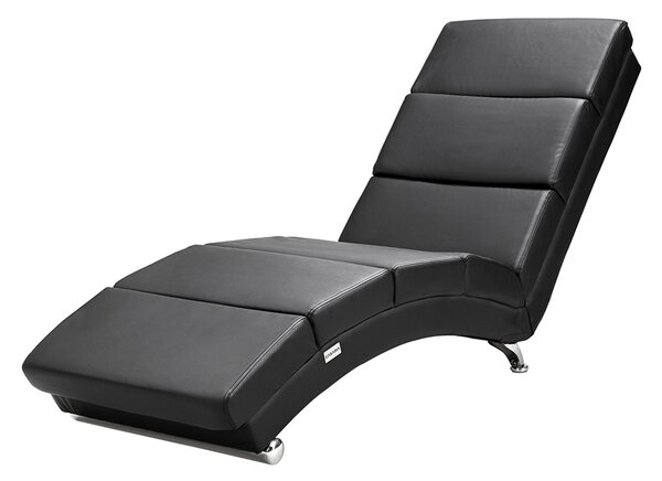 Casaria® London napozóágy - fekete