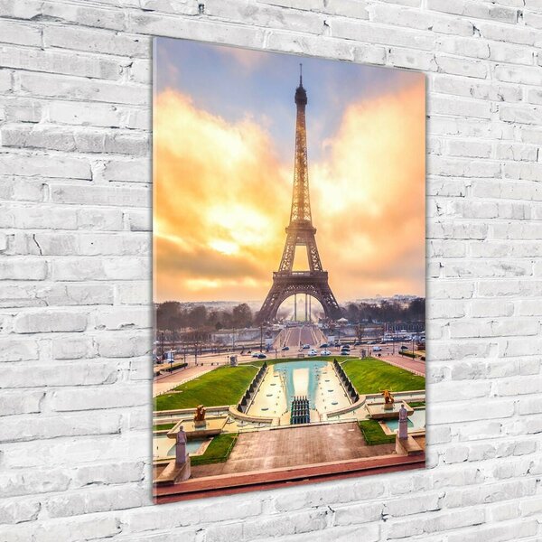 Üvegkép falra Párizsi eiffel-torony