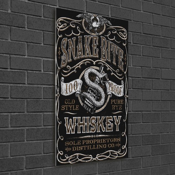 Üvegkép falra Whisky