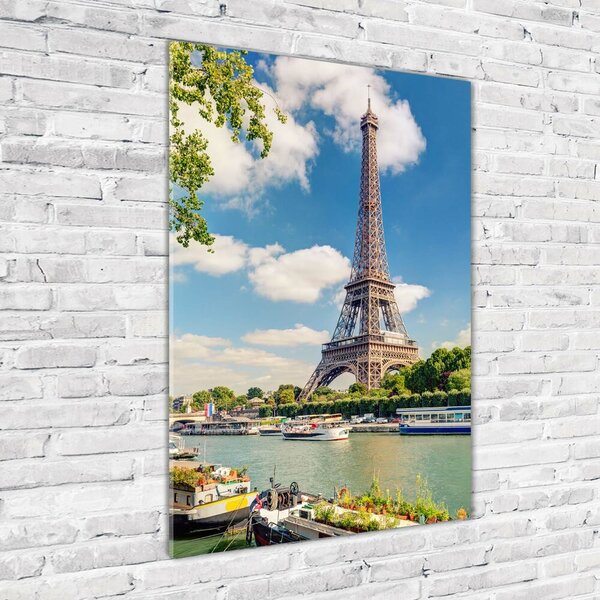 Üvegkép falra Párizsi eiffel-torony