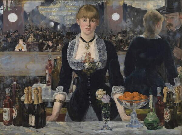 Manet, Edouard - Reprodukció A Bar at the Folies-Bergere, 1881-82, (40 x 30 cm)