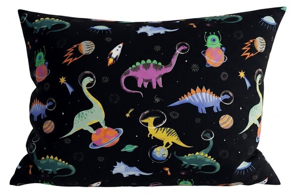 Mikroszálas párnahuzat DINO SPACE 50x70 cm, színes kivitel