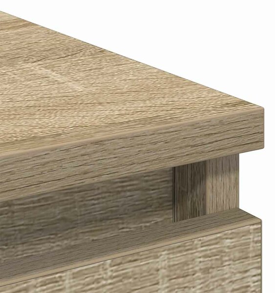 VidaXL sonoma tölgy színű szerelt fa tálalóasztal 80x35x99 cm
