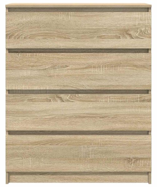 VidaXL sonoma tölgy színű szerelt fa tálalóasztal 80x35x99 cm