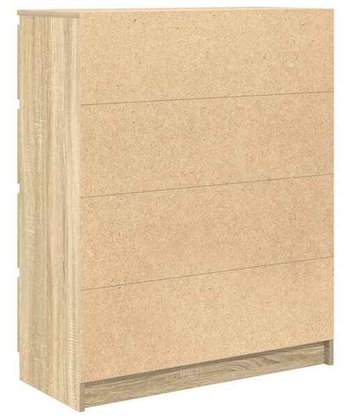 VidaXL sonoma tölgy színű szerelt fa tálalóasztal 80x35x99 cm