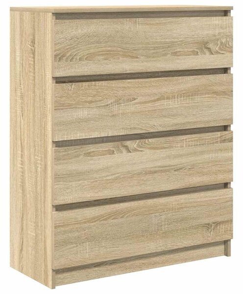 VidaXL sonoma tölgy színű szerelt fa tálalóasztal 80x35x99 cm
