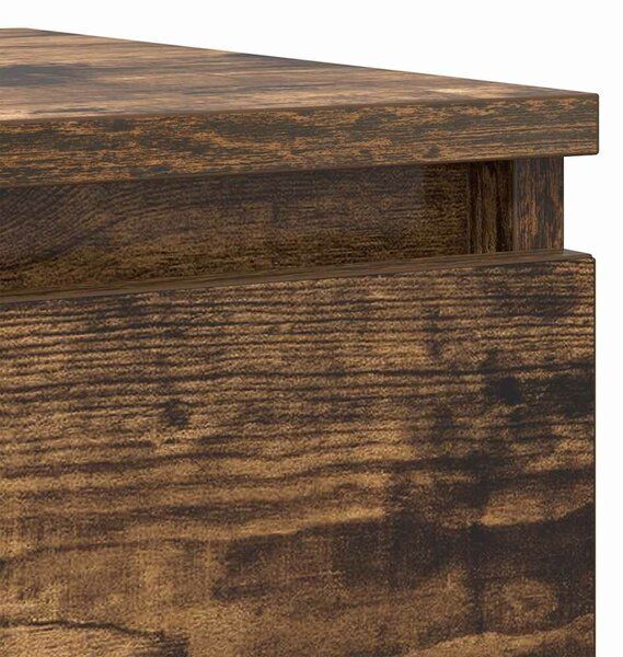 VidaXL sonoma tölgy színű szerelt fa tálalószekrény 100x35x76 cm