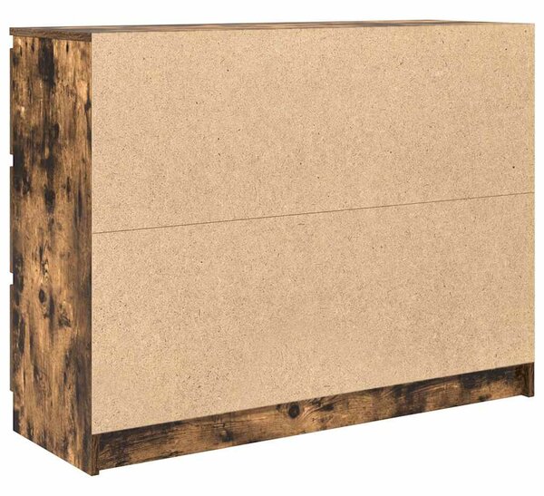 VidaXL sonoma tölgy színű szerelt fa tálalószekrény 100x35x76 cm