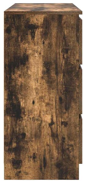 VidaXL sonoma tölgy színű szerelt fa tálalószekrény 100x35x76 cm